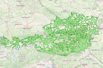 Ecological network Austria 2022