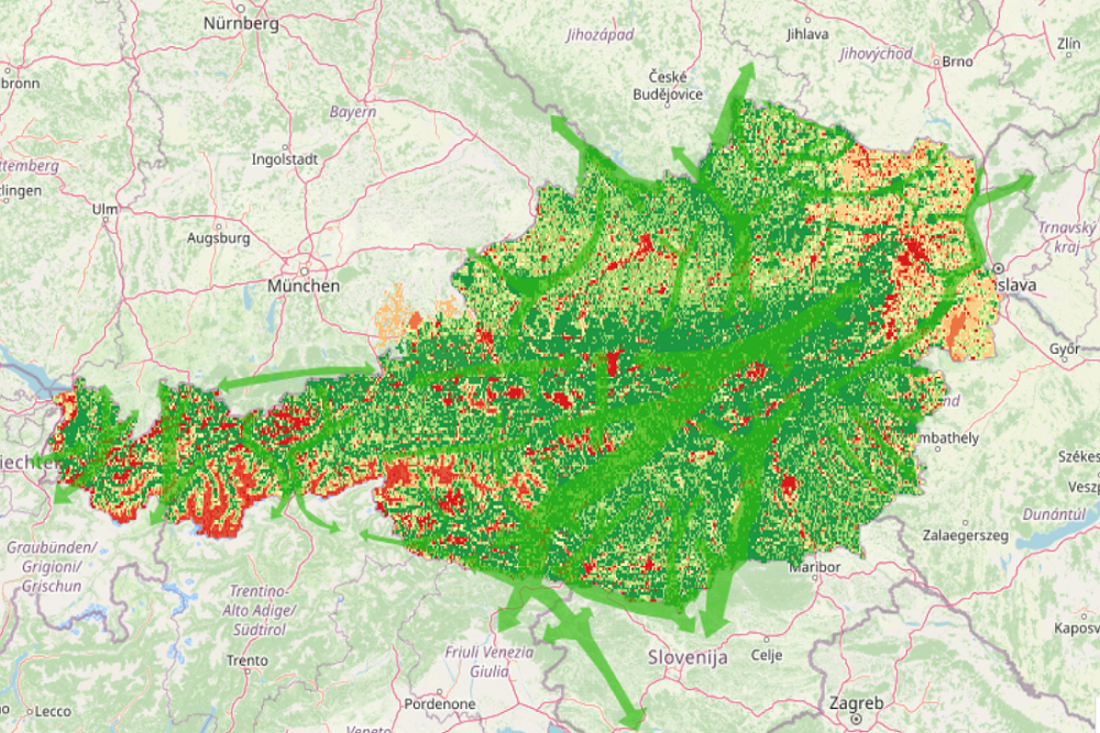 Veraltet: Lebensraumvernetzung AT