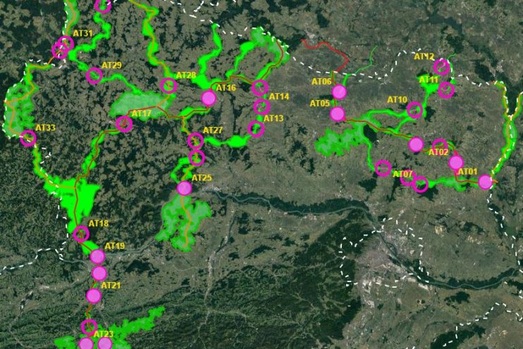 Nature Connect Karte Übersicht