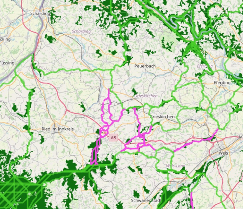 Lebensraumkorridore Niederösterreich
